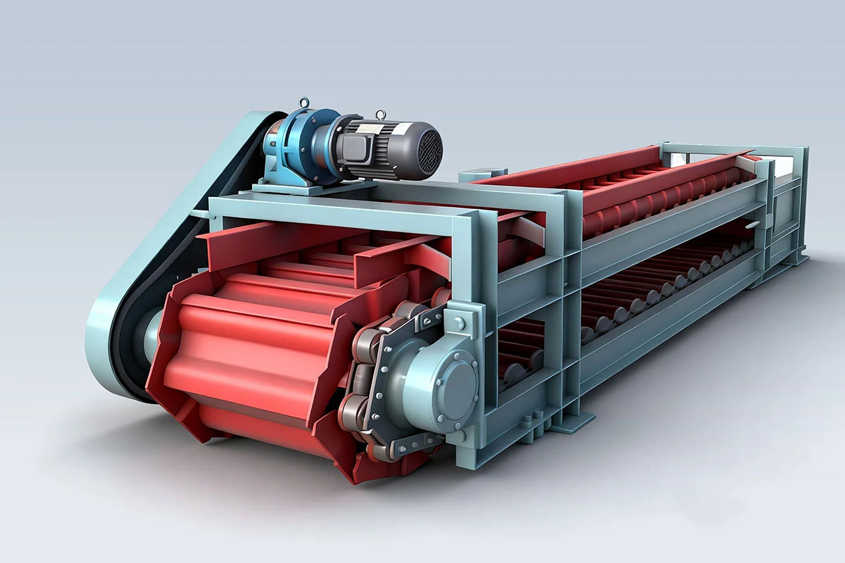 Apron Feeder Head Section