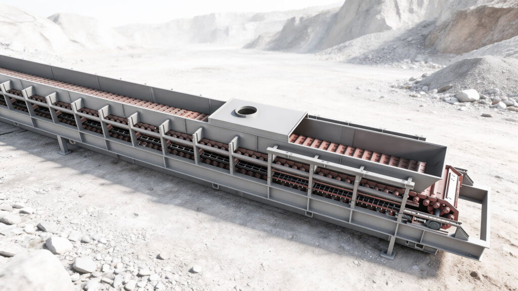 Apron Feeder in Mining
