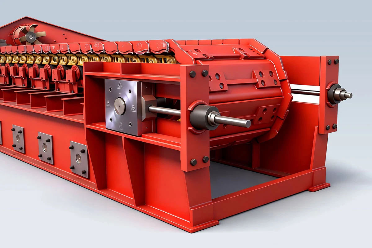 Chain Plate Type Apron Feeder