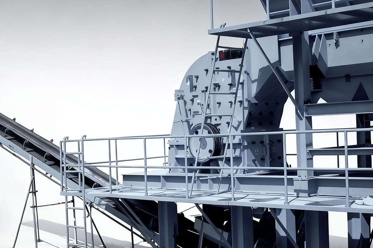 Horizontal Shaft Impact Crusher (HSI) in Operation