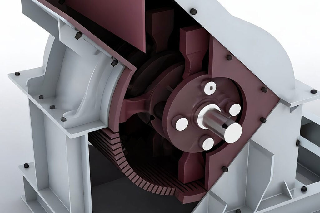Internal Structure of Hammer Crusher