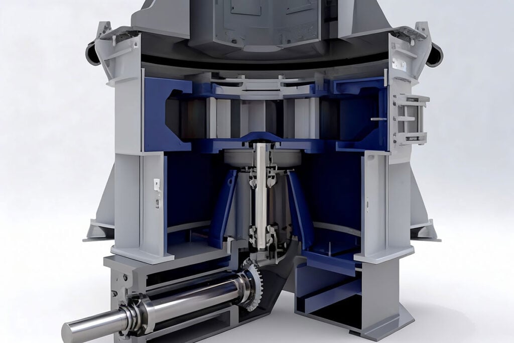 Shaft of Vertical Shaft Impact Crusher (VSI)